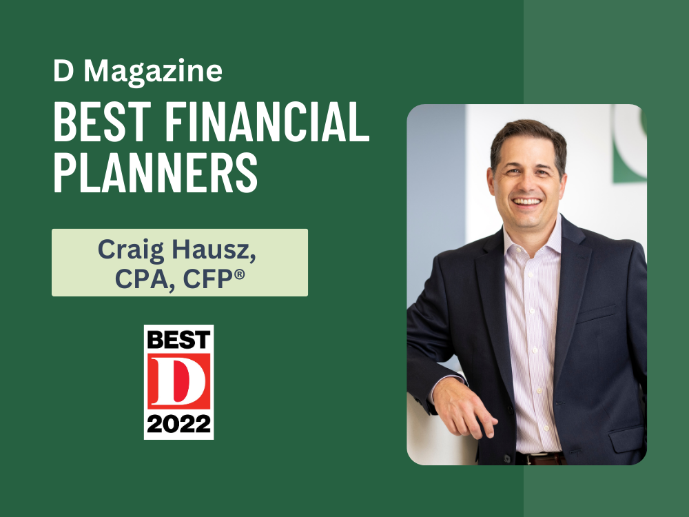 D Magazine Best Financial Planner 2022