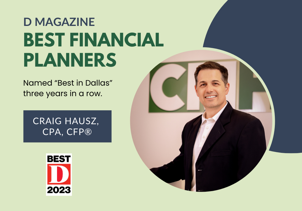 D Magazine Best Financial Planner 2023